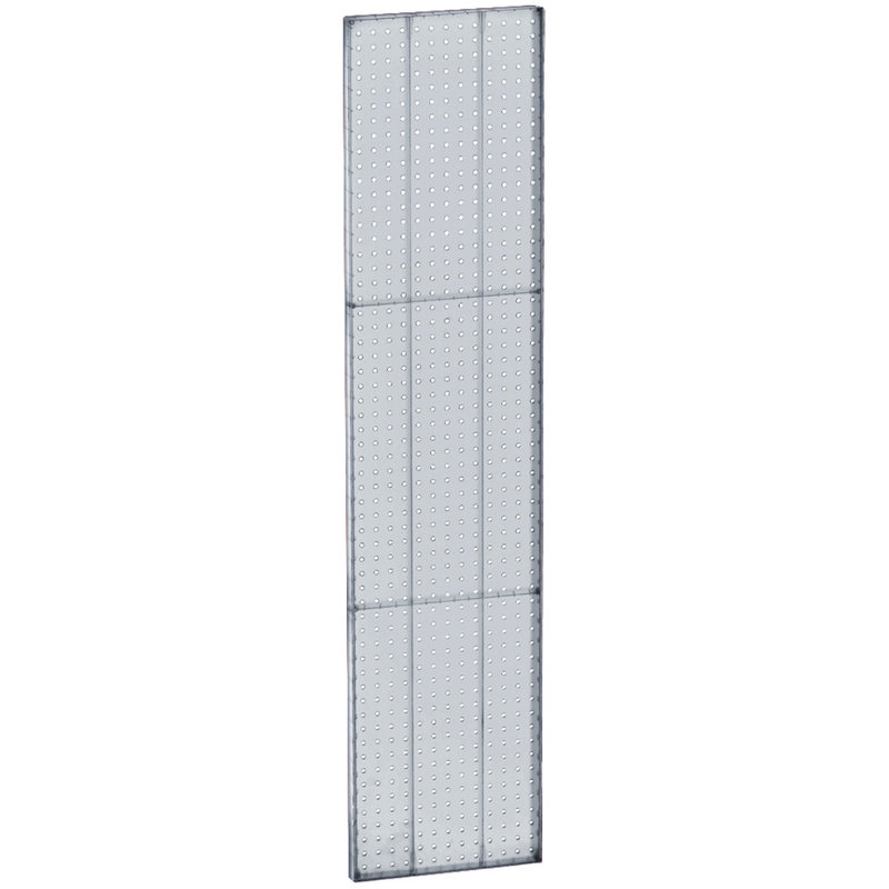 Solution de rangement pour panneau mural perforé, taille: 60 po x 13,5 po, paquet de 2