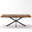 Table de salle à manger rectangulaire rétro avec fonction de rangement intégrée-129165768