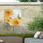 Toile d'extérieur Sheila Golden «Sunflowers Against The Sky»-87945526