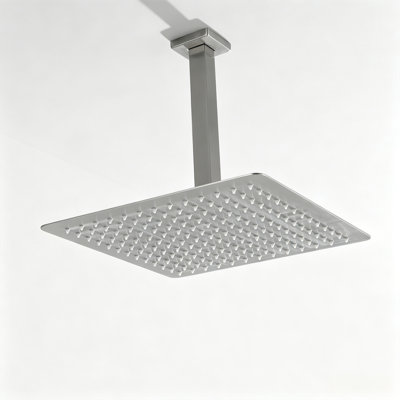 10-Inch High-Pressure Rain Shower Head With Shower Arm