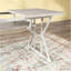 Table de cuisine extensible de style nordique, table de salle à manger extensible, avec base en tréteaux robuste-1904470486