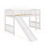 Lit mezzanine simple avec glissoire et échelle