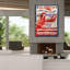  «All American Lobster» par Fiona Stokes-Gilbert, art mural sur toile, 40 po x 54 po-17453160