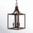 Carla 3 - Light Dimmable Lantern Square / Rectangle Chandelier-1800427096-1800427093-1800427094