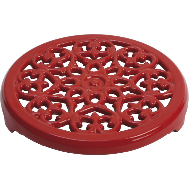 Staub Cast Iron Trivet, Cherry