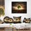 Coussin Schafer Landscape Lonely Tree Under Dramatic Sky