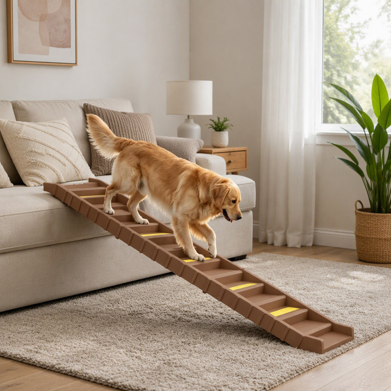 Foldable Dog Stairs Ramp