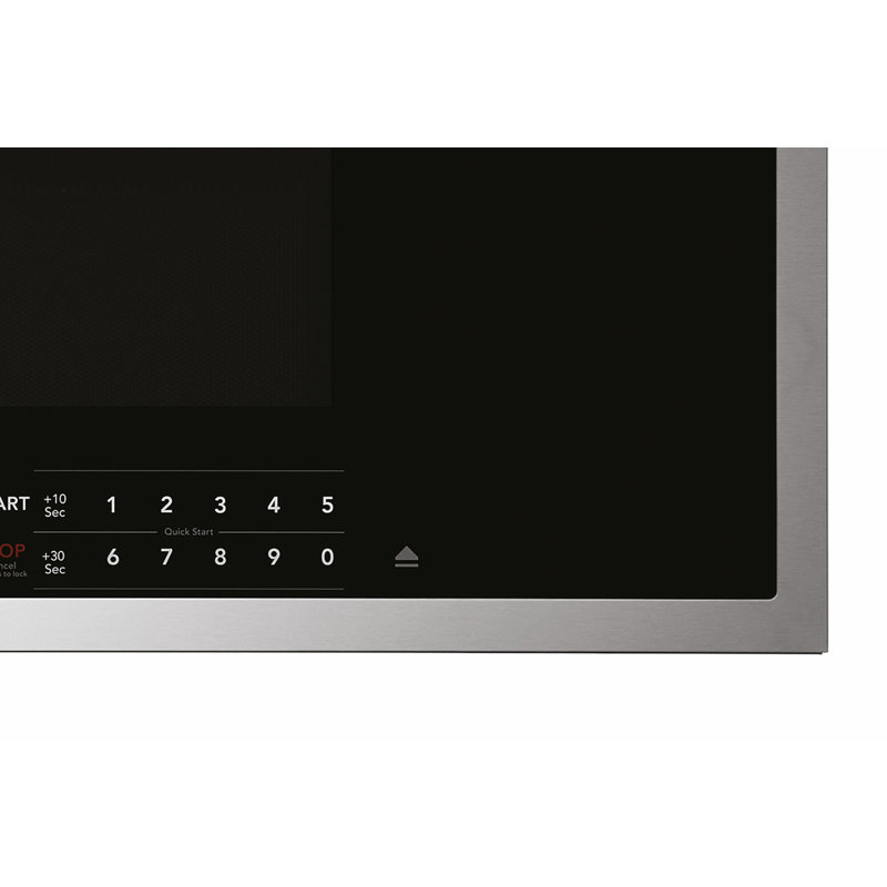 Frigidaire Gallery Pi. Micro-ondes à profil bas au-dessus de la cuisinière