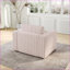 Canapé modulaire simple, moderne minimaliste de 44,9 po avec coussins amovibles lavables pour la chambre à coucher et le salon | Rose clair | Standard-557957936