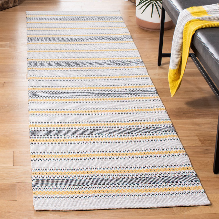 Montauk Hand Woven Cotton Striped Rug