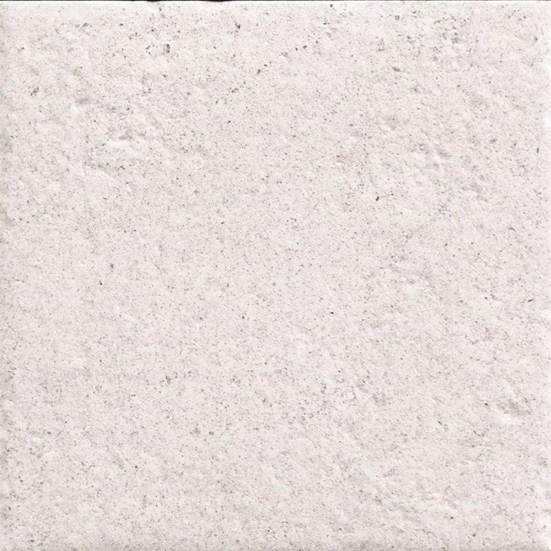 Carreau de mur et de sol aspect béton 8 po x 8 po Tulum, Blanc