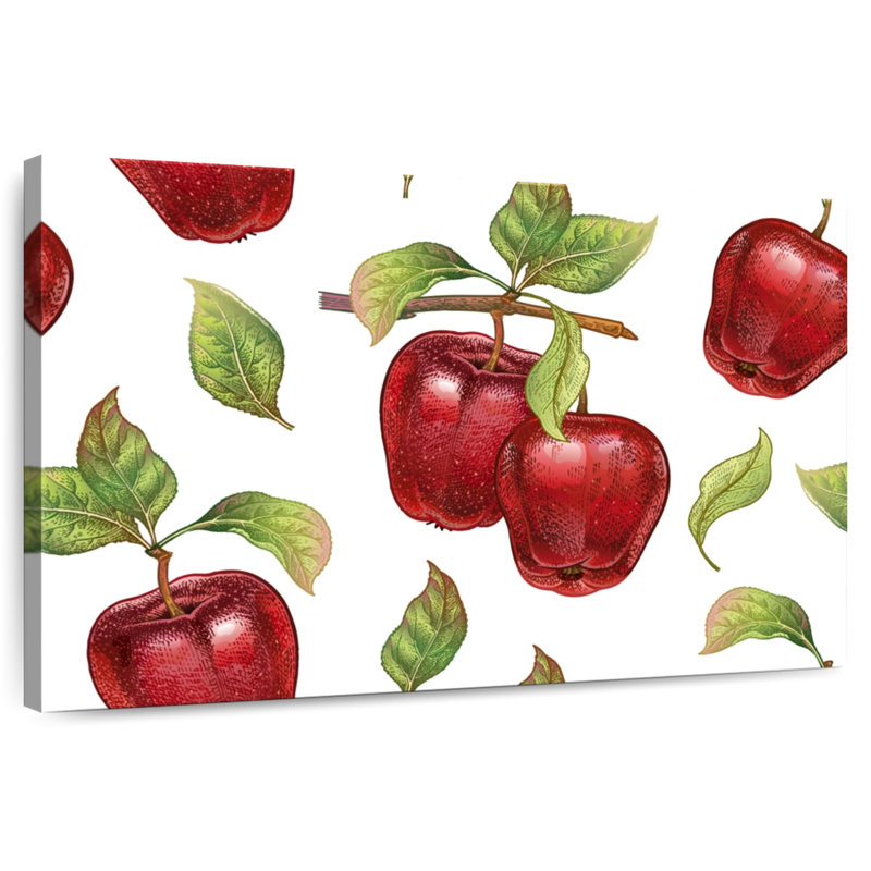 Yarlin Luscious Apples, 8" H x 12" W