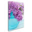 «Lilacs in Blue Vase IV», reproduction d'impression sur toile tendue-32706995