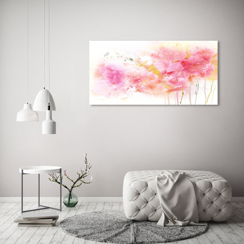 Flowers - Wrapped Canvas Print