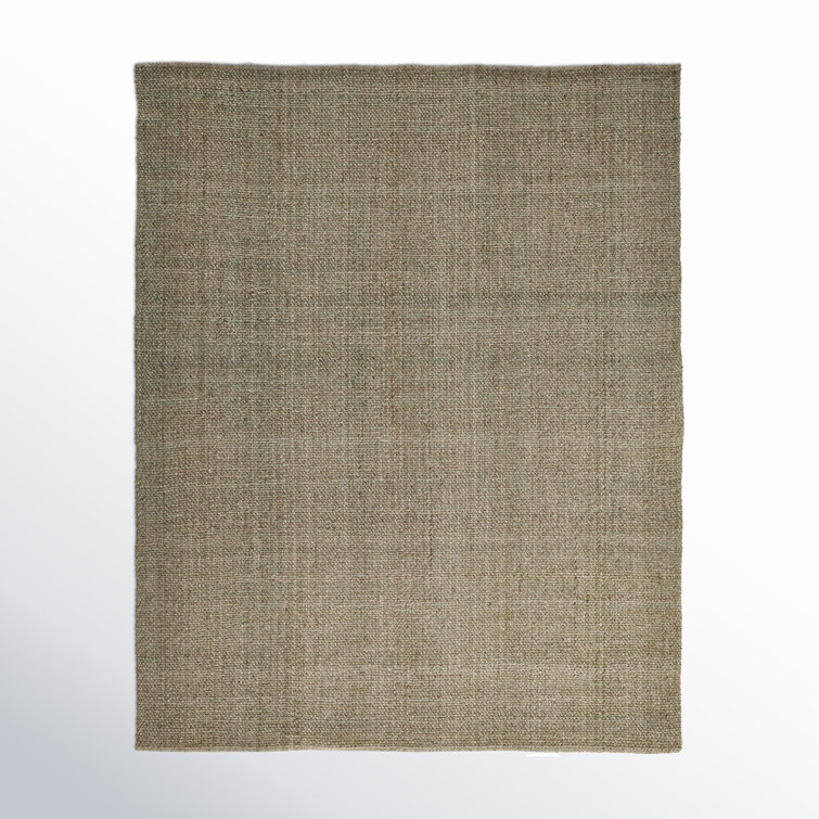 Fleurette Handmade Green Rug