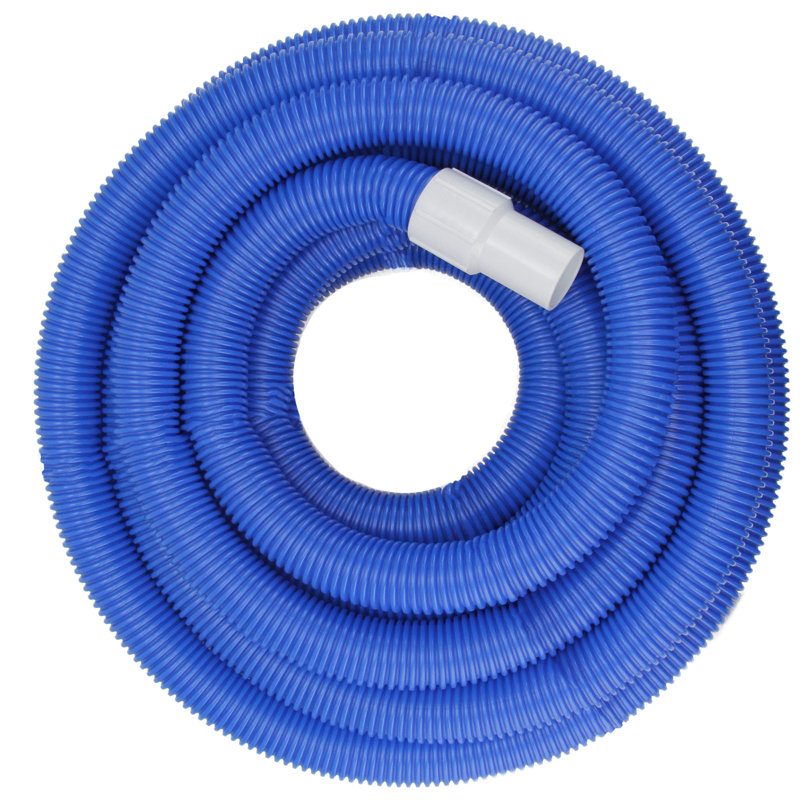 Tuyau d'aspiration de piscine 36 po à enroulement spiralé avec brassard pivotant