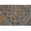 Antique Four Pointed Star Design American Folk Art Hooked Rug