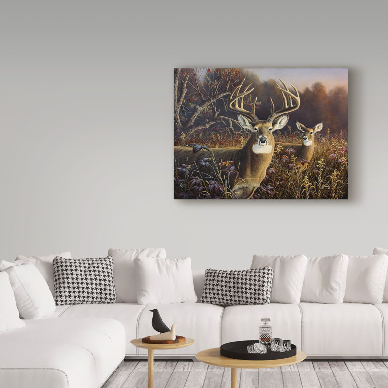 «Berrien Deer», impression sur toile tendue, H 24 po x l 32 po x P 2 po