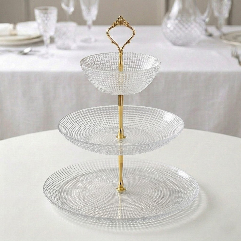 Assiette en verre Reis
