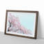 Pink Cherry Blossom Tree - Picture Frame Painting Print on MDF-55583435-55583434