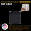 Cadre mural flottant en acrylique avec embouts en or rose: 16 po x 20 po, taille du cadre graphique: 20 po x 24 po