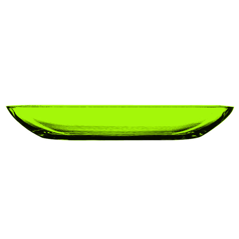 Uno Rectangular Tray - 6 Pieces, Olivine
