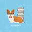 «Corgi» par Moira Hershey, impression sur toile tendue-20146017-72575975-72575998