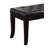Elegant Faux Leather Tufted Bench for Home Decor, Stylish and Durable Seating Solution with Legs-1584662425
