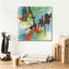 «Graffiti Blue I» par Chris Paschke, estampe numérique sur toile-322482135