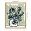 «Windowsill Blossoms II» par June Erica Vess, reproduction d'art sur toile encadrée-112655008