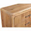 Mobilier de chambre à coucher en bois avec table de chevet et 1 tiroir 1pc