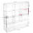 10'' H x 10.5'' W Plastic Display Cases
