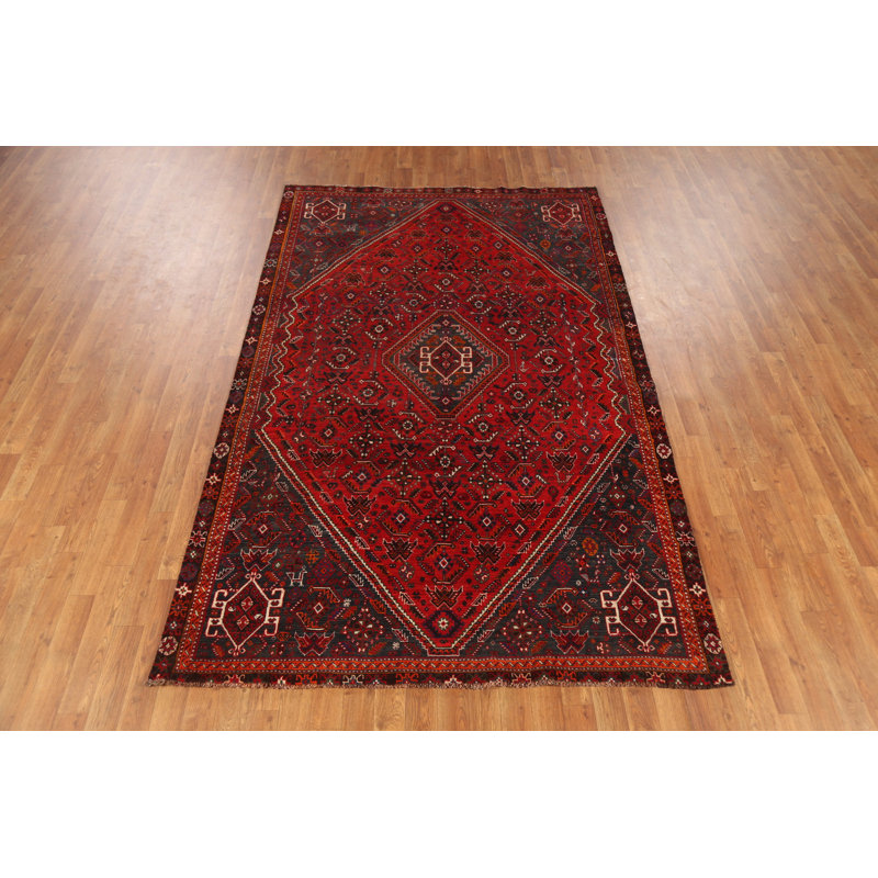 Tapis à motif géométrique traditionnel 5 x 9