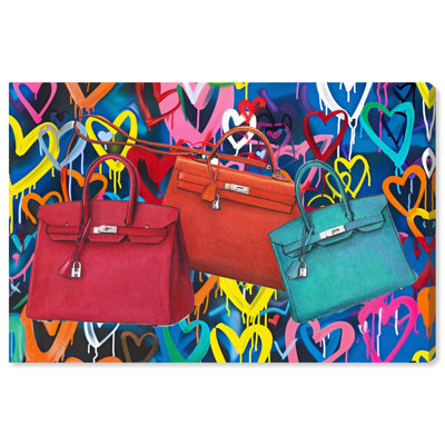 Toile complémentaire Glam Urban Art par Art Remedy