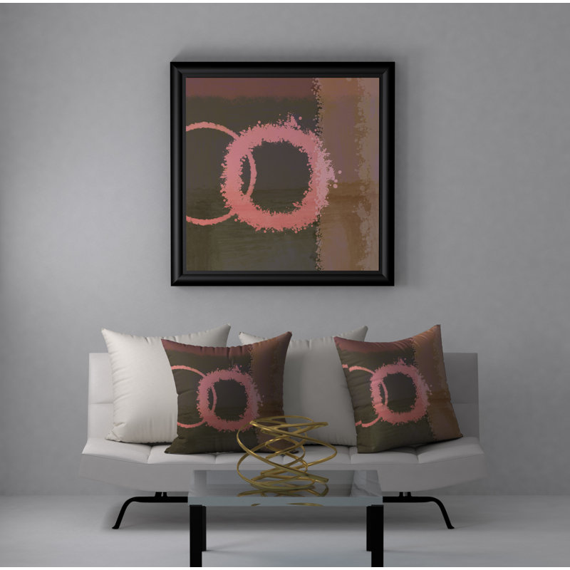 Housse de coussin carrée opulent Coy, 18" x 18"