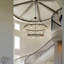 Lustre 20 lumières à deux étages avec lustre en roue de chariot pour vestibule et salon