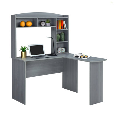 Bureau moderne en L avec rehausse Techni Mobile