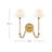 Greta 2-Light Wall Sconce-251145940