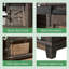 Console de 46 po Chimira, noir-1463837283