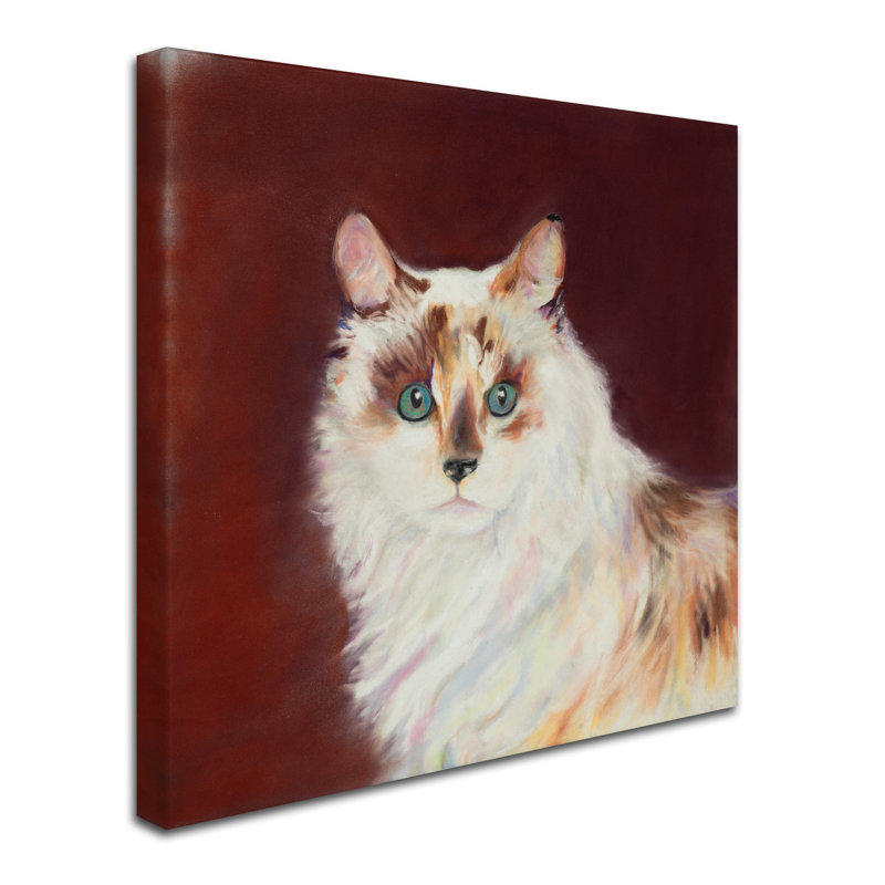 Pat Saunders " Capturing Eyes " by Pat Saunders-White, 14" H x 14" W x 2" D