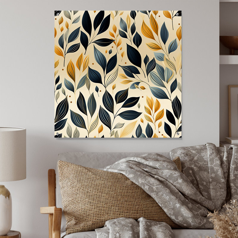 Tring - Plants Acrylic Wall Art, 36" H x 36" W