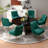 Baudel Tufted Velvet Side Chair with Metal Legs (Set of 6)-2118699825