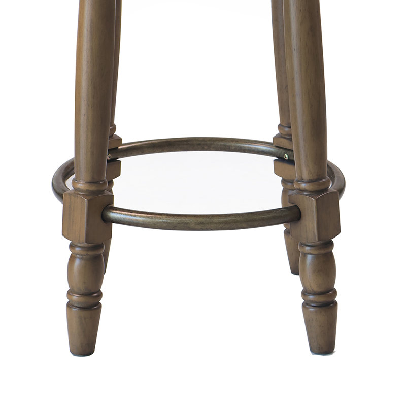 Tabouret de bar pivotant à 360 ° avec tabouret rembourré et siège rembourré confortable