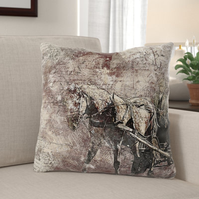 Tatiana Outdoor Reversible Throw Pillow
