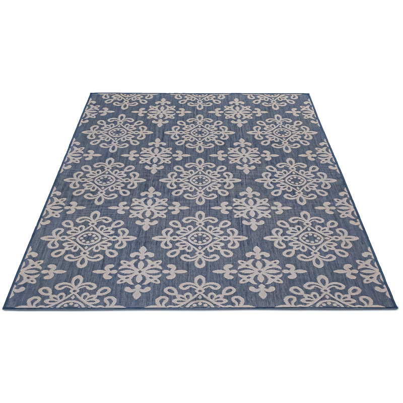 Tapis d'intérieur / extérieur Clarklake Zaltan, Rectangle 5 pi 3 po x 7 pi 7 po