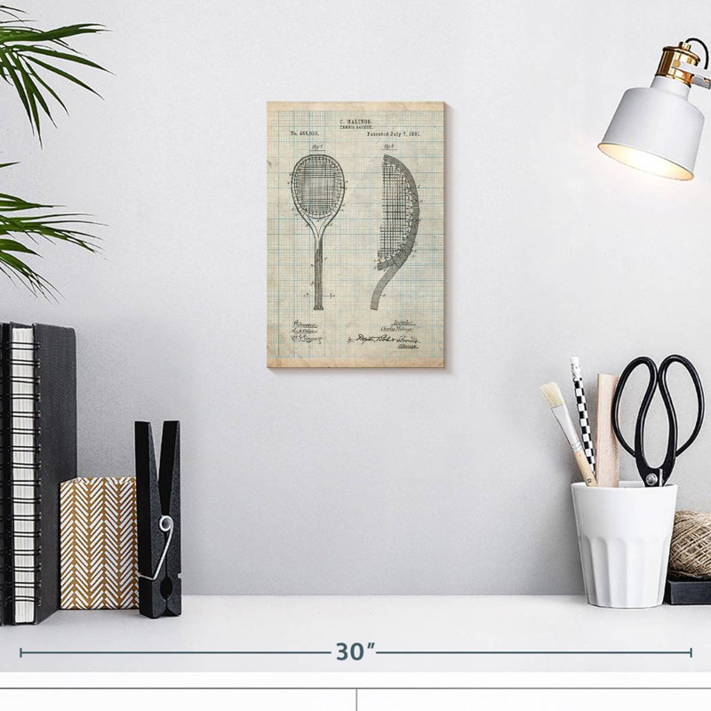 Laelle Antique Grid Parchment, 12" H x 8" W