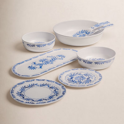 Tarhong 7.4" W Round Melamine Pasta Bowls