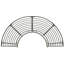 Agosto Steel Outdoor Bench