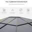 Milanna 4m x 3m Steel Party Tent