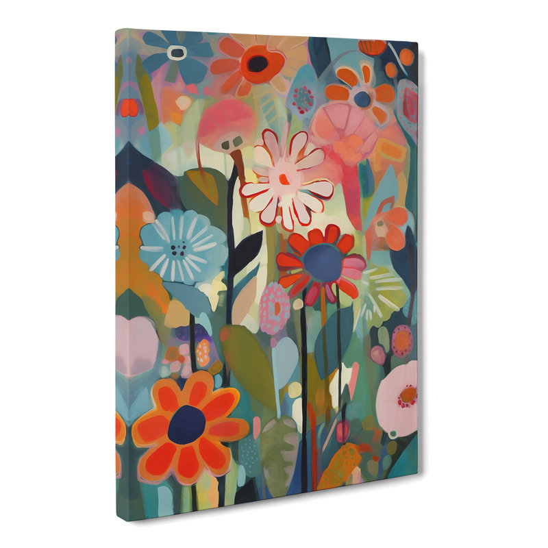 Mixed Flowers Vol.5 - Wrapped Canvas, 50cm H x 35cm W x 3cm D